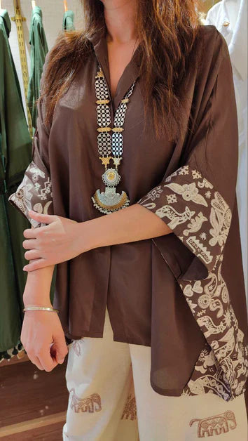 Daravi kaftan style coordset for women