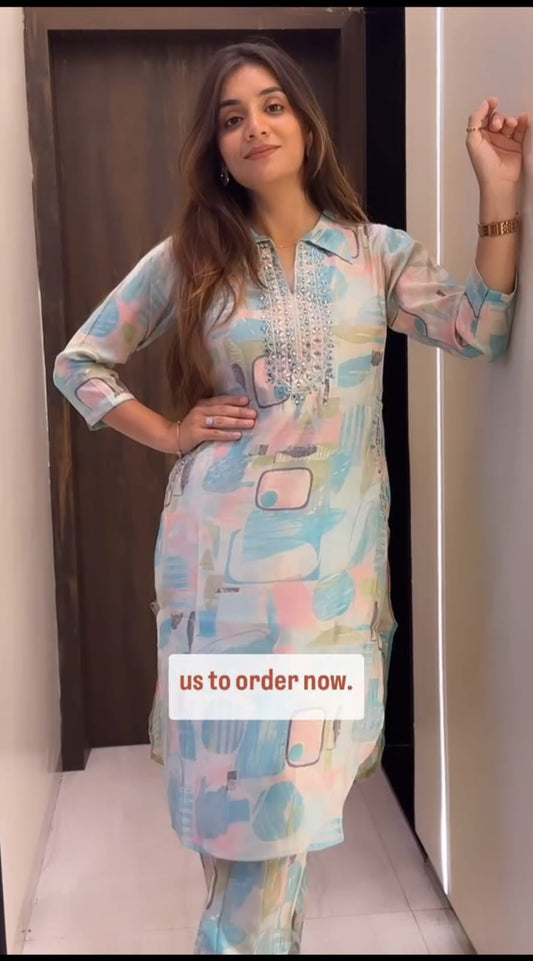 Twiffy Featuring beautiful Heavy co-ord set