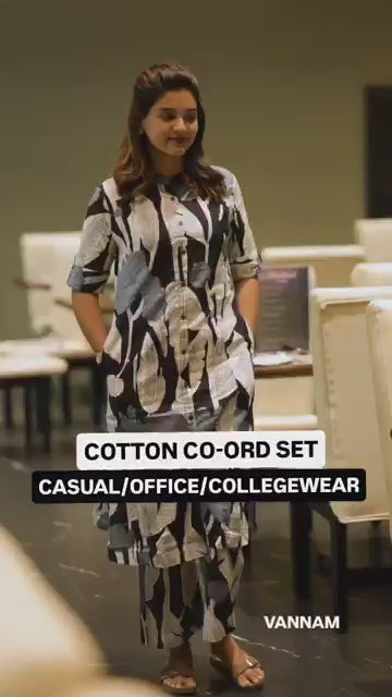 Arushifab Present Daily wear pure cotton cord-set.