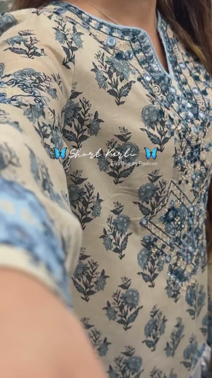 Sundari Ethnic + Casual Wear top For Women